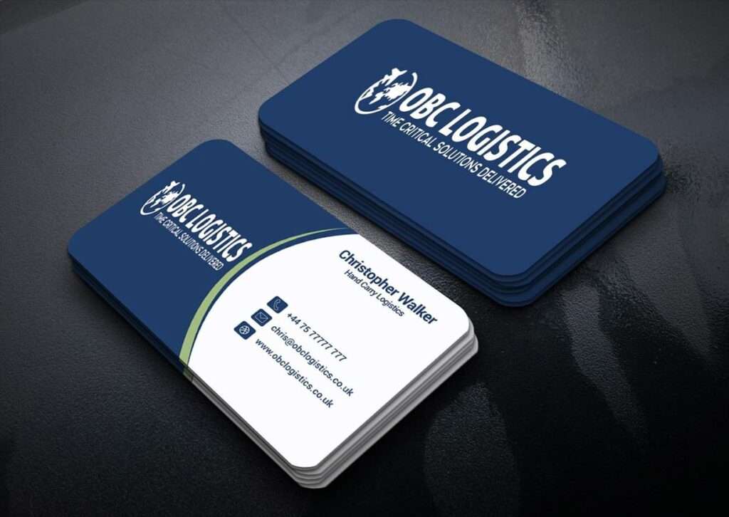 Rounded Corner Business Card